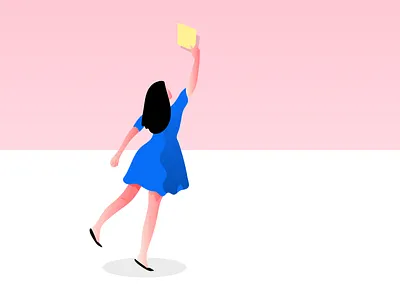 Pastel Style design illustration orange