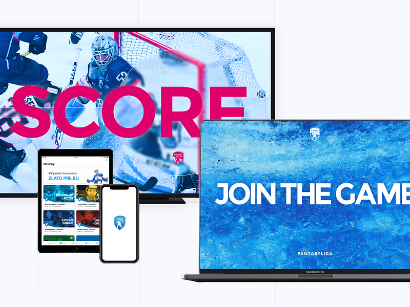 Tipsport Major Hockey League fantasy league fantasy sports goodrequest hockey ice icehockey interface design league mobile mobile app mobile app design mobile design smarttv sport tv design ui uiux ux
