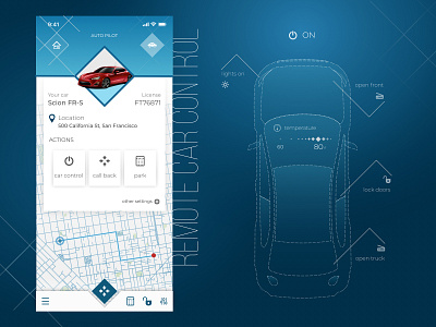 Day 74 - Smart Car app 100 days of ui app app design car app daily 100 daily 100 challenge daily ui design design app designapp presentation sketch smart car smart car app ui ux challenge