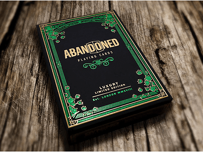 Dynamo Abandoned Playing Cards dynamo embossing foil ornate playing cards