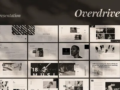 Overdrive Powerpoint agency business clean corporate creative creative slides infographic minimal minimalist modern pitch deck portfolio powerpoint powerpoint presentation powerpoint template presentation simple slides template templates