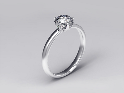 Diamond ring 3d 3d art 3d artist 3ddesign diamond gold ring whitegold