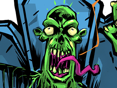 Cakeman! caricature cartoon cartooning cartoonist character design comic comics concept design design digital painting drawing illustration