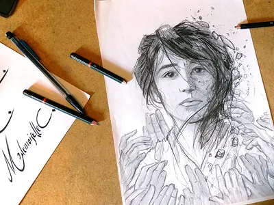 Artwork for the novel Mademoiselle C. artwork black and white illustration logo pencil project roman graphique rough sketch theater posters woman illustration