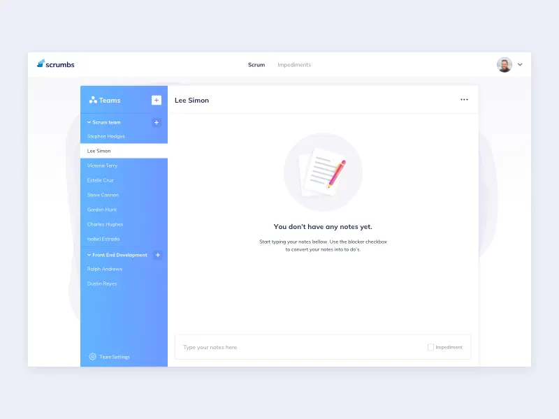 Notes UI designs, themes, templates and downloadable graphic elements ... image.