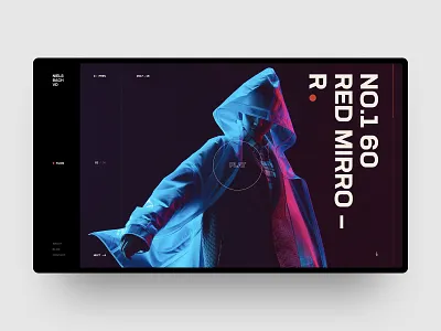 Niels Bach VD animation app black branding design fashion grid interaction minimal online site swiss typography ui ux video videographer web website