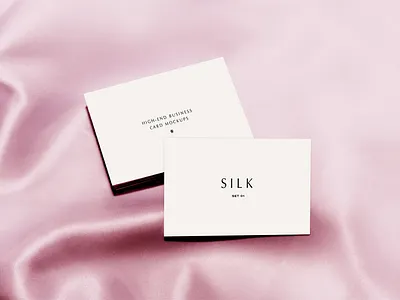 SILK Business Card Mockups brand identity branding business card business card mockup design experimental design graphic design logo mock up mockup mockup bundle photography photoshop mockup psd typography