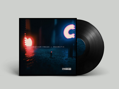 Sync Forward: Magnetic cinema 4d cover art cover design design electronic music graphic design illustration music music artwork