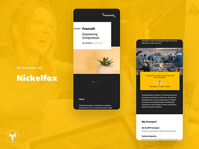 Poweredx android app app design apple branding create idea creative design entrepreneur ios iphone logo mobile poweredx startup typography ui ux web website
