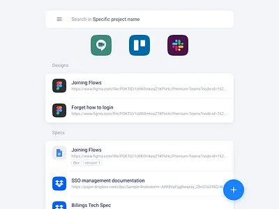 Bookmarks manager app bookmarks fab links listing search