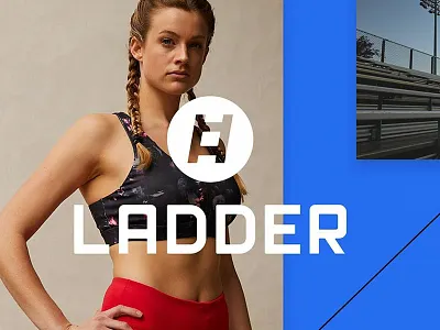 Ladder art direction brand development branding custom type emiliano granado fit tech fitness gin lane ladder movement tech tech design
