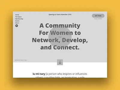 Luminary invision prototype sketch ux design wireframe