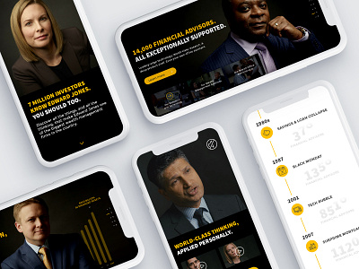Edward Jones Financial Advisor Microsite financial advisor marketing campaign microsite mobile website design responsive webdesign responsive website web website