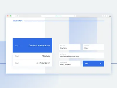 Mentorship program education education website mentorship platform signup web