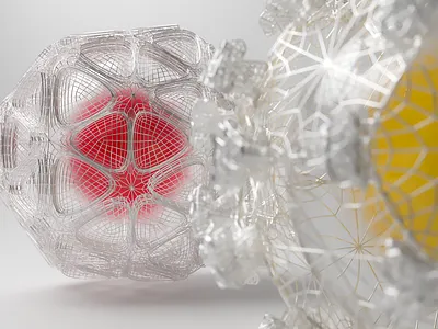 Snow Plexus 3d abstract art balls c4d cinema 4d corona corona render design illustration render snow