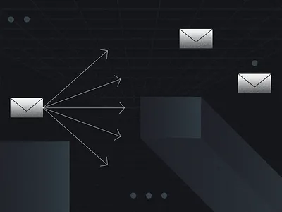 Emails in Cyberspace abstract communication cyberspace data dimension download email envelope grain grid inbox marketing message network online shapes space spam strategy subscribe