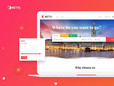 Booking Platform booking booking system design interface travel ui ux web