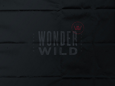 WonderWild secondary mark badge brand identity design branding branding agency crest design agency design studio logo design secondary mark stamp stamp design texture vintage visual identity wonderwild