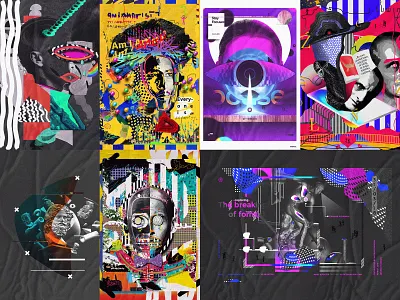 SSW2k18_ Seven Selected Works 2k18. art artwork creative design exhibition graphic illustration poster vector