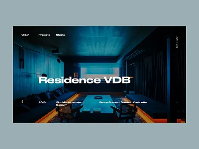 Govaert & Vanhoutte Architects #4 architechture architects clean concept concrete design grid interaction interface minimal portfolio project typogaphy ui ux web website