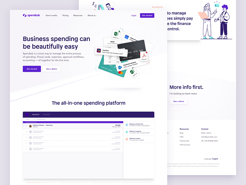 Spendesk: Homepage 💳