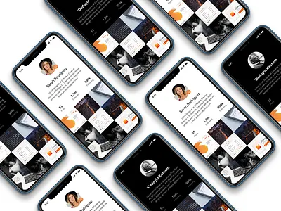 Daily UI | User Profile #001 app daily dailyui design digital face minimalism mobile sketch social media app ui uidesign user profile