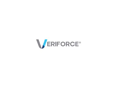 Veriforce brand branding design graphic design logo typography vector visual design