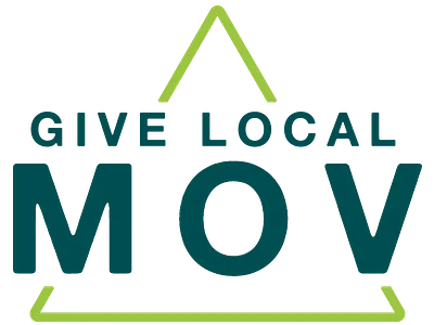 Give Local MOV Logo and Branding branding branding and identity fundraising giving day graphic design graphic design logo nonprofit web design