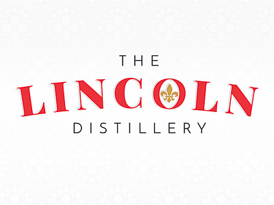 The Lincoln Distillery alcohol branding branding logo logomark typography