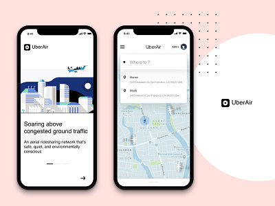 UberAir - WIP 2 air concept ioannis iphone x john noussis mobile mobile app mobile app design plane travel uber app