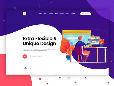 Kreativ Agency agency blog bootstrap business corporate creative designer freelancer multipurpose parallax personal photographer portfolio