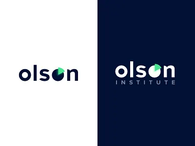 Olson Institute Logo Concept 02 chart consultant data data analytics graph pie chart