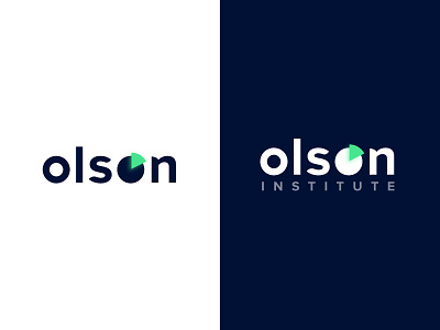 Olson Institute Logo Concept 02 chart consultant data data analytics graph pie chart