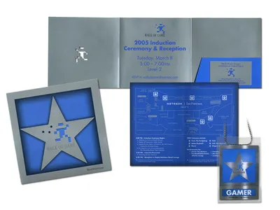Metreon San Francisco - Event Collateral adobe illustrator adobe photoshop event program folder invitation lanyard print san francisco save the date walk of game