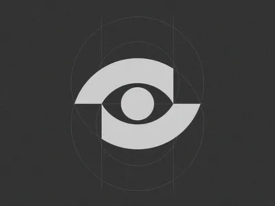 Eye 01 eye eye logo eyes grid grid construction grid design grid logo gridding logo mark minimal mistershot modernism symbol