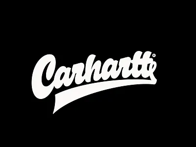 Carhartt apparel apparel logo bold carhartt carhartt wip clothing custom lettering custom letters lettering logotype smooth wear