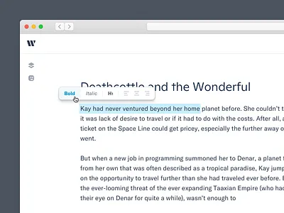 Text Formatting align bold design icon design icons italics text formatting tooltip ui underline user experience user interface ux