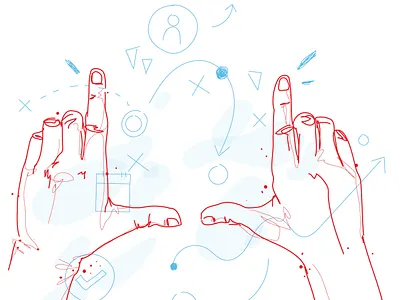 Service Illustrations (part 1) branding chicago hand drawn illustration sketch illustration strategy vector