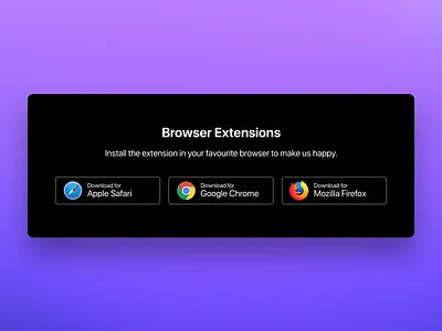 Free Browser Extensions Download Buttons [Sketch File] apple black browser button chrome dark download extension firefox free freebie google kit light mockup mozilla safari sketch sketch app white