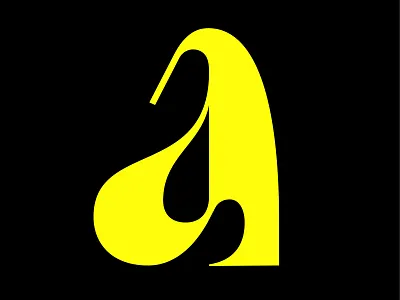 another a design glyph lettering type typography