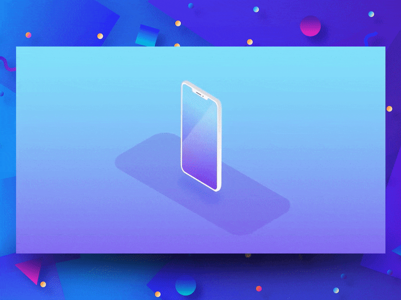 Blockchain explanation concept animation animation design branding design motion ui