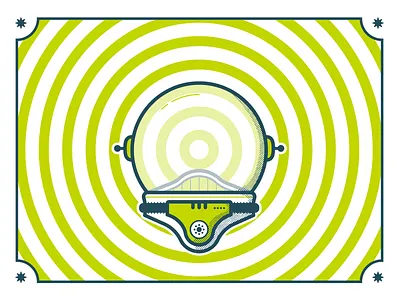 Don't forget your helmet. helmet illustration scifiart space exploration vector