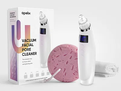 Upelix brand branding creative design design face cleaner for women icon identity identity branding illustration logo logos minimalism package package design package mockup packagedesign typography vector women