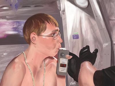 COPS bad boys cops digital painting drawing illustration ipad ipad pro oil painting procreate