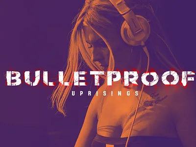 Uprisings design hardcore hardstyle photoshop rawstyle typography