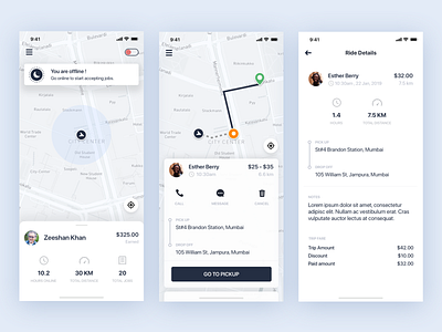 Wunder Shuttle Service app apple apple design branding color design flat icon illustration ios mobile typography ui ux vector web