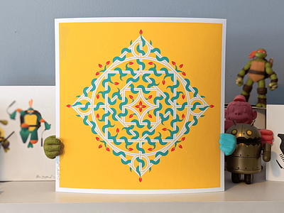 Symmetry Print creativemornings giclée grand rapids illustration plant print symmetry vine