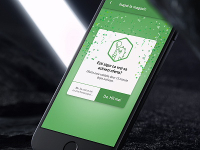 Question screen design mobile modal