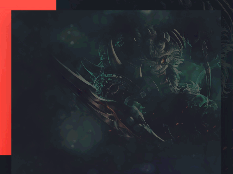 Rank Boosting Concept dark dota esports game gaming interface league of legends webdesign website