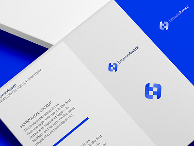 Monogram for browseAware appui b ba brand branding clean identity logo mark monogram plugin visual identity